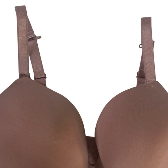 Auden Nursing Bra 34DDD Mauve Lightly Lined Wirefree Soft Support - Picture 3 of 11